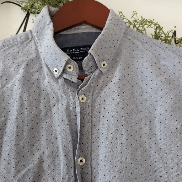 Zara Man Button Down Dress Shirt - Picture 2 of 6